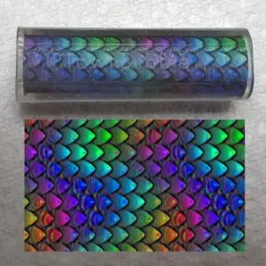 Rainbow Dragon Scales Pen Blank